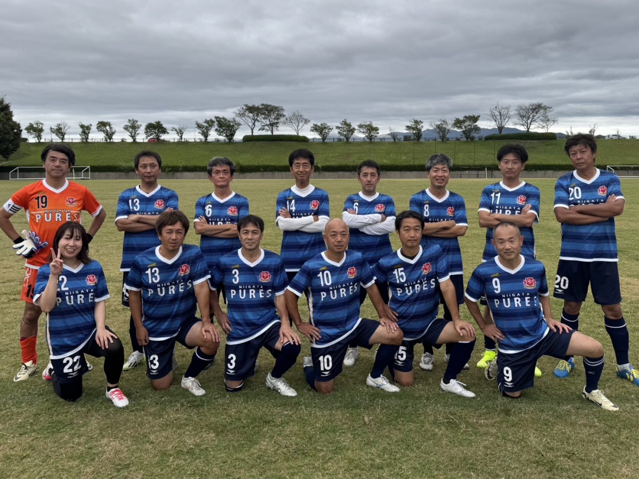 新潟県シニアサッカーリーグ最終節